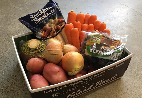 $21 for a Fresh Vegetable Box with Auckland Urban Delivery