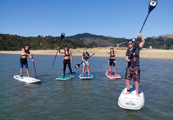 $18 for Two Hours of Stand-Up Paddleboarding in the Abel Tasman National Park (value up to $40)