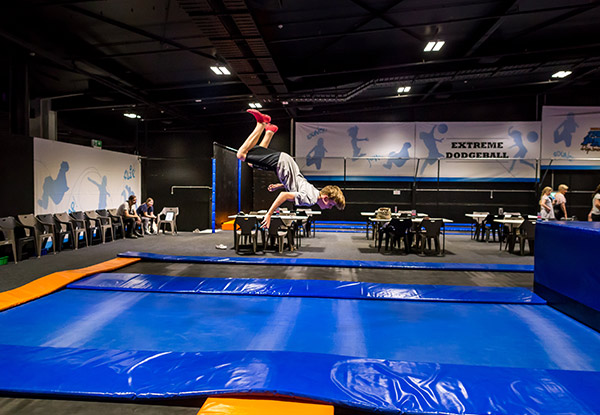 $17 for One-Hour Indoor Tramp Park Entry for Two People (value up to $34)