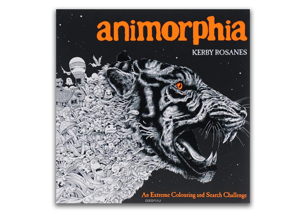 $18.99 for Animorphia: An Extreme Colouring & Search Challenge or $34.99 including a Tray of 60 Artist Pencils