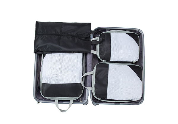 Four-Pack Expanding Compression Travel Cube Organiser