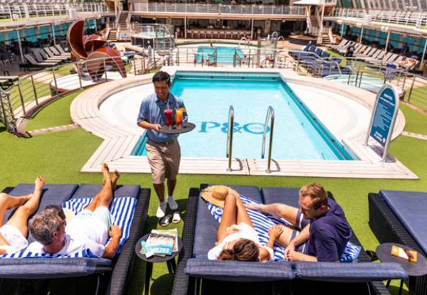 Twin-Share Five-Night P&O Sea Break - Cruise from Auckland to Melbourne - Incl. Flights Back to Auckland, All Main Meals, Live Entertainment & More!
