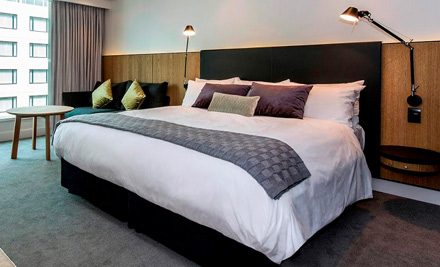 $359 for One Night for Two in a Premium Luxury Room at the SKYCITY Grand Hotel, Sky Tower Admission for Two, Five-Course Degustation at Mikano & Two Lattes at Toru Cafe in Ponsonby Central