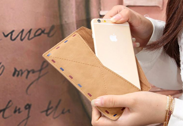 $15 for a World Travel Envelope Style iPhone Cover for 5, 5S, 6 & 6+