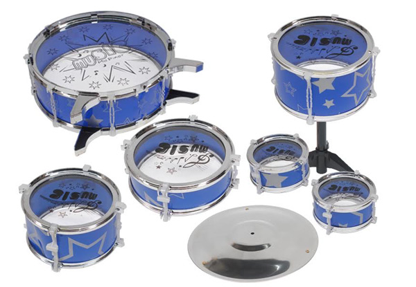 $30 for a Kid's Jazz Drum Music Play Set Big Band Toy Kit