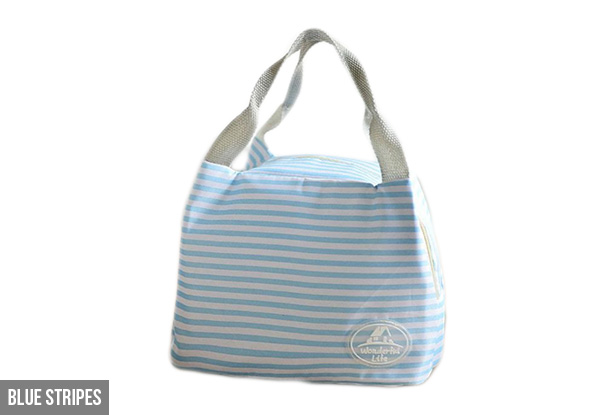 $10 for an Insulated Lunch Bag, or $18 for Two – Available in Seven Colours