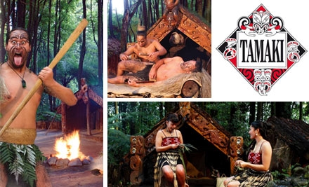 $49 for Journey of Ages Cultural Experience at Tamaki Maori Village (value $105)