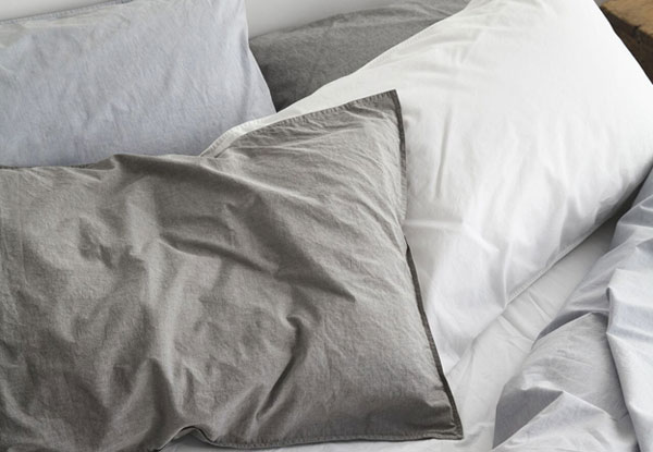 From $69.95 for a Canningvale Vintage Softwash Cotton Duvet Cover Set – Includes Nationwide Delivery