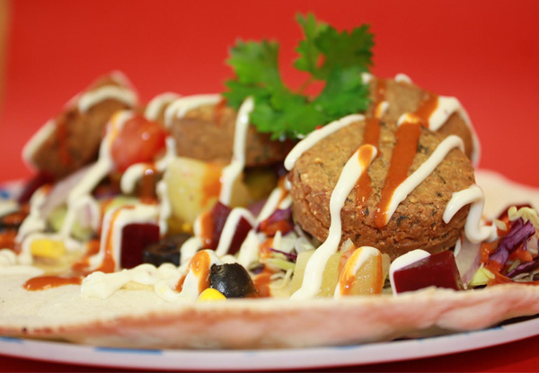 $17 for Any Two Beef, Chicken, Lamb, Prawn, Falafel or Vege Kebabs (value $27.90)
