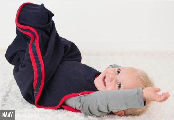 $110 for a 100% Merino Baby Sleeping Bag Available in Two Colours (value $169.95)