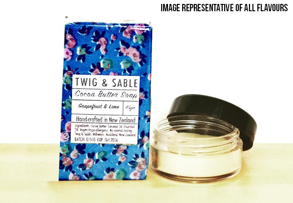 $14.50 for a Twig & Sable Soap & Lip Balm in a Cute Gift Box - Variety of Scents & Flavours Available
