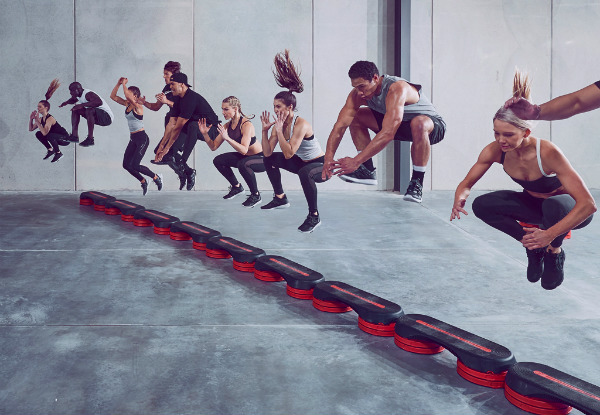 $10 for 10 Workouts incl. a Complimentary Les Mills 21-Day Nutrition Guide (value up to $200)