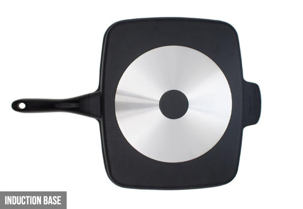 $45 for a Standard Base Inno Chef Non-Stick Split-Section Frying Pan or $45 for Induction Base