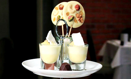$55 for a High Tea for Two with Tea/Coffee or $65 with Champagne - Options for Four or Ten People