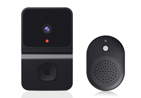 Wireless Video Doorbell with Night Vision Camera & Audio - Two Colours Available