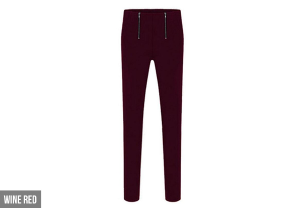 $18 for a Pair of Ladies' Skinny Pants – Five Colours Available