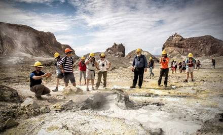 From $110 for a White Island Tour Experience on NZ's Only Active Marine Volcano - Options for Child, Adult & Family of Four