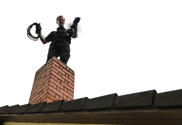 $39 for a Full Chimney Sweep, Clean, & Visual Safety Inspection (value up to $80)