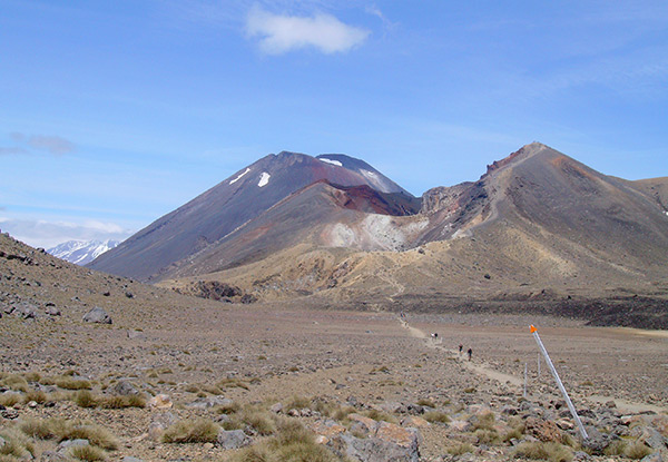 From $249 for a Tongariro Alpine Crossing Trip with Two Nights' Accomodation, Shuttle & Breakfast –  Options up to Four People (value up to $582)