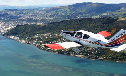 $179pp for a 40-Minute Scenic Flight Over the Royal Albatross Centre & the Otago Peninsula (value up to $360)