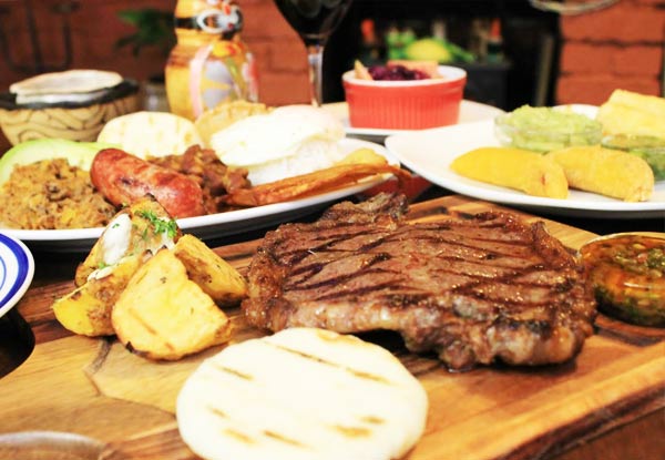 $59 for a Three-Course Colombian Meal with Wine or Beers for Two People – Options for up to Six People Available (value up to $297)