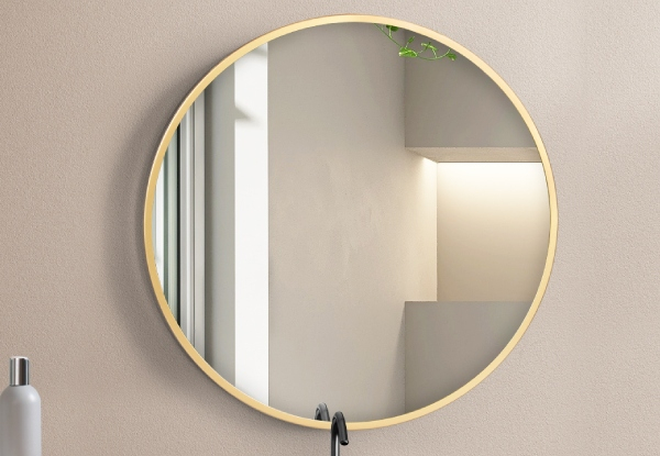 Yezi Round Vanity Wall Mirror - Three Sizes Available