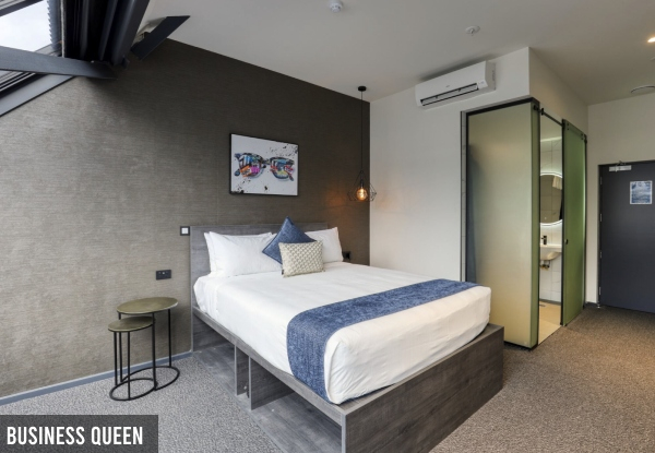 Four-Star Central Wellington Hotel Stay for Two at Microtel Hotel incl. Complimentary Room Upgrade, Daily Breakfast, Late Checkout & Welcome Drinks - Deluxe Queen & Business Queen Rooms Available - Option for One, Two & Three Night Stays