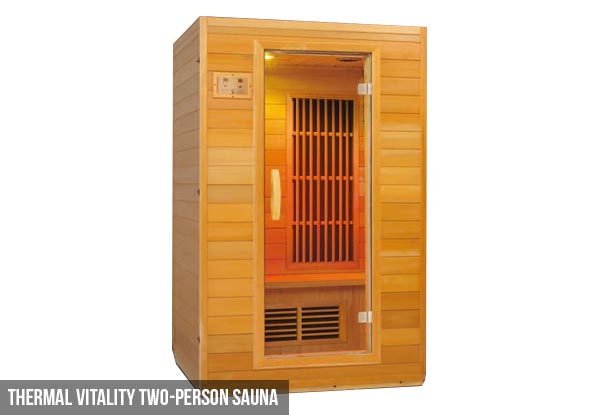 Single person infrared vitality sauna