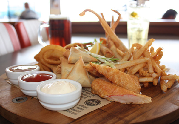 $42 for Any Jandal Platter & Four Drinks (value up to $81)