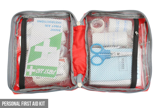 $17 for a Personal First Aid Kit, or $39 for a Family First Aid Kit