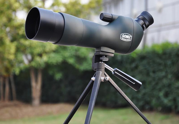 $99 for a 20-60x Zoom Angled Target Spotting Scope