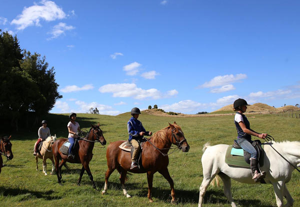 $38.50 for a One-Hour Horse Trek (value up to $55)
