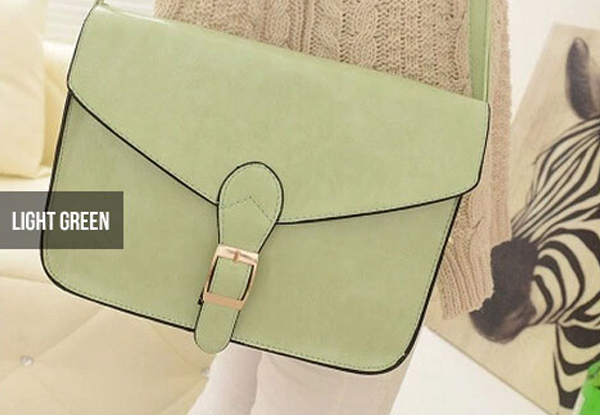$15 for a Vintage-Style Satchel Bag – Available in Seven Colours