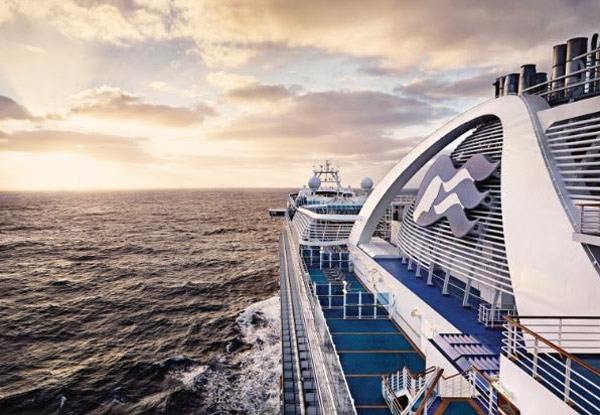 From $2,180 for a Five-Night Cruise Package for Two People from Auckland to Melbourne Aboard the Golden Princess incl. Meals on Board, Stopover & Flight Home