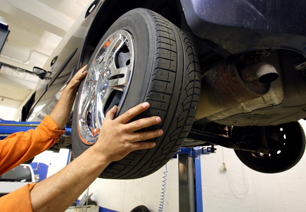 $49 for a Full Wheel Alignment Package incl. Tyre Rotation, Wheel Balance, Tyre & Pressure Check & Tyre Shine (value up to $125)