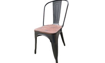 4pcs Moscow Black Vintage Chair