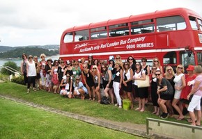 Double Decker Bus Waiheke Wine Tour
