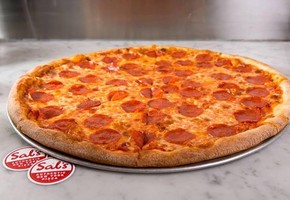 Dig in to a delicious Sal's pizza