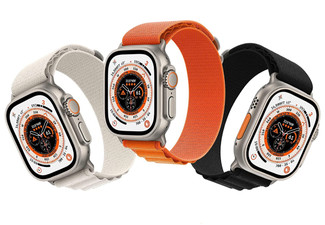 Alpine Band Strap Compatible with Apple Watch - Two Sizes & Four Colours Available