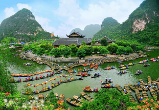 Per-Person, Twin-Share 5-Day Hanoi, Halong Bay & Ninh Binh Discovery Tour incl. Hotels, Meals, Airport Transfers, Luxury Cruise, Kayaking, Trang An Eco Boat Ride & More - Three, Four & Five Star Hotel Options