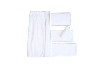 Five-Piece Beauty Salon Towel Set - Six Colours Available