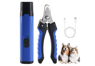 Pet Dog Nail Trimmer & Clipper Kit