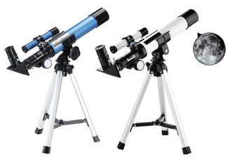 Kids Lunar Telescope with Tripod HD Viewing Lunar Mirror  - Two Colours Available