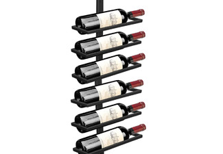 Wall Mounted Wine Bottle Rack - Two Options Available