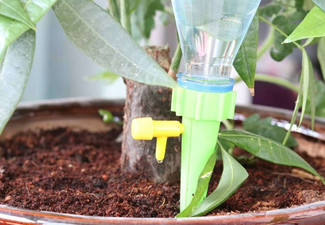 Six-Pack Automatic Drip Irrigation Watering Device
