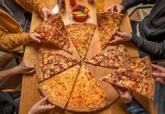 40cm Pizza with Soft Drinks for Two People - Option for Two Pizzas with Four Soft Drinks & Option for 60cm Pizza - Option for up to Four People