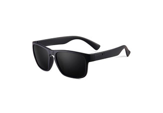 Men's Dark Blue Smoke Polarized Sunglasses