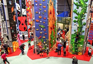 Full-Day Indoor Rock-Climbing Pass incl. Harness Hire - Available at Panmure Location Only