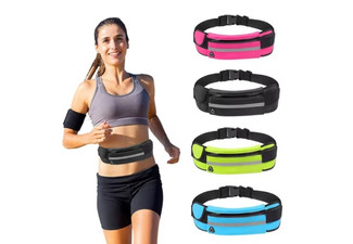 Sports Waist Bag - Four Colours Available