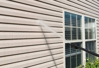 Water Blast House Wash incl. External Window Clean - Single Level House with option for Three, Four or Five Bedrooms - Option for Garden Maintenance for Two, Three or Four-Hours